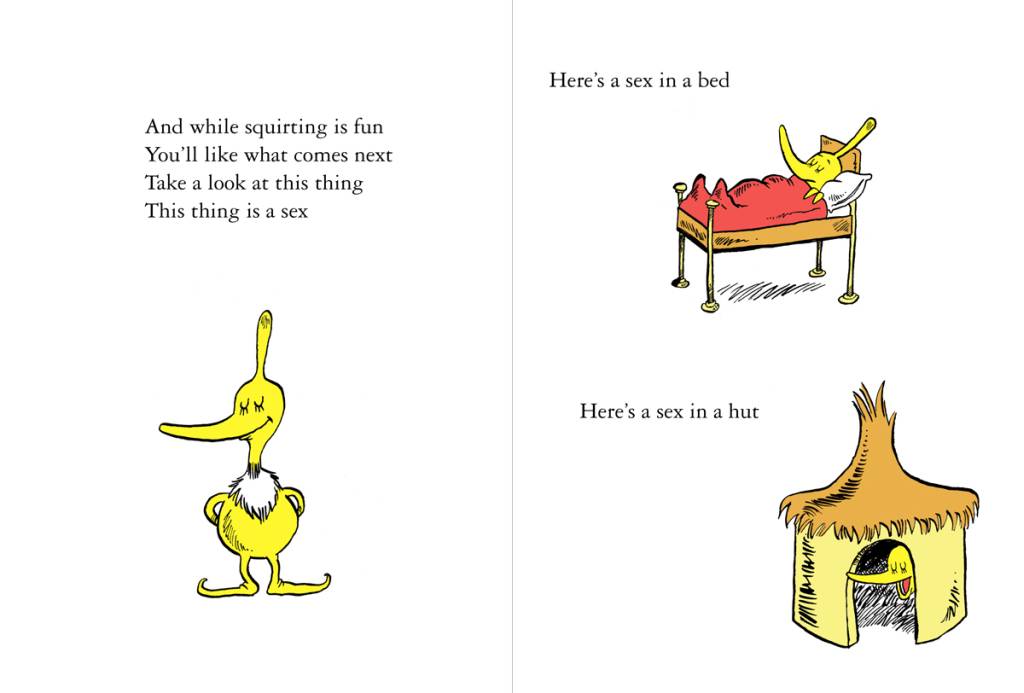 Simon Greiners Dr Seuss Style Sex Ed Book ‘now That Your Big Youbentmywookie